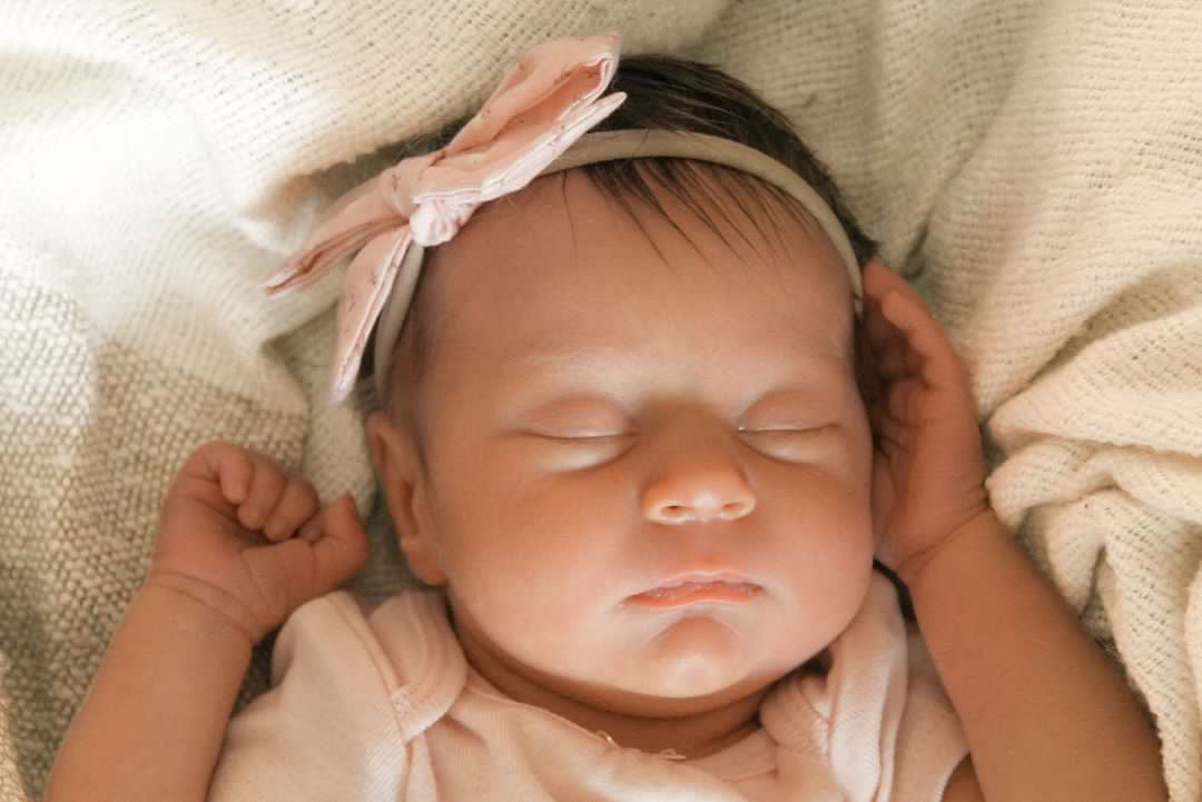 Boucle régulière - Floral doux rose
