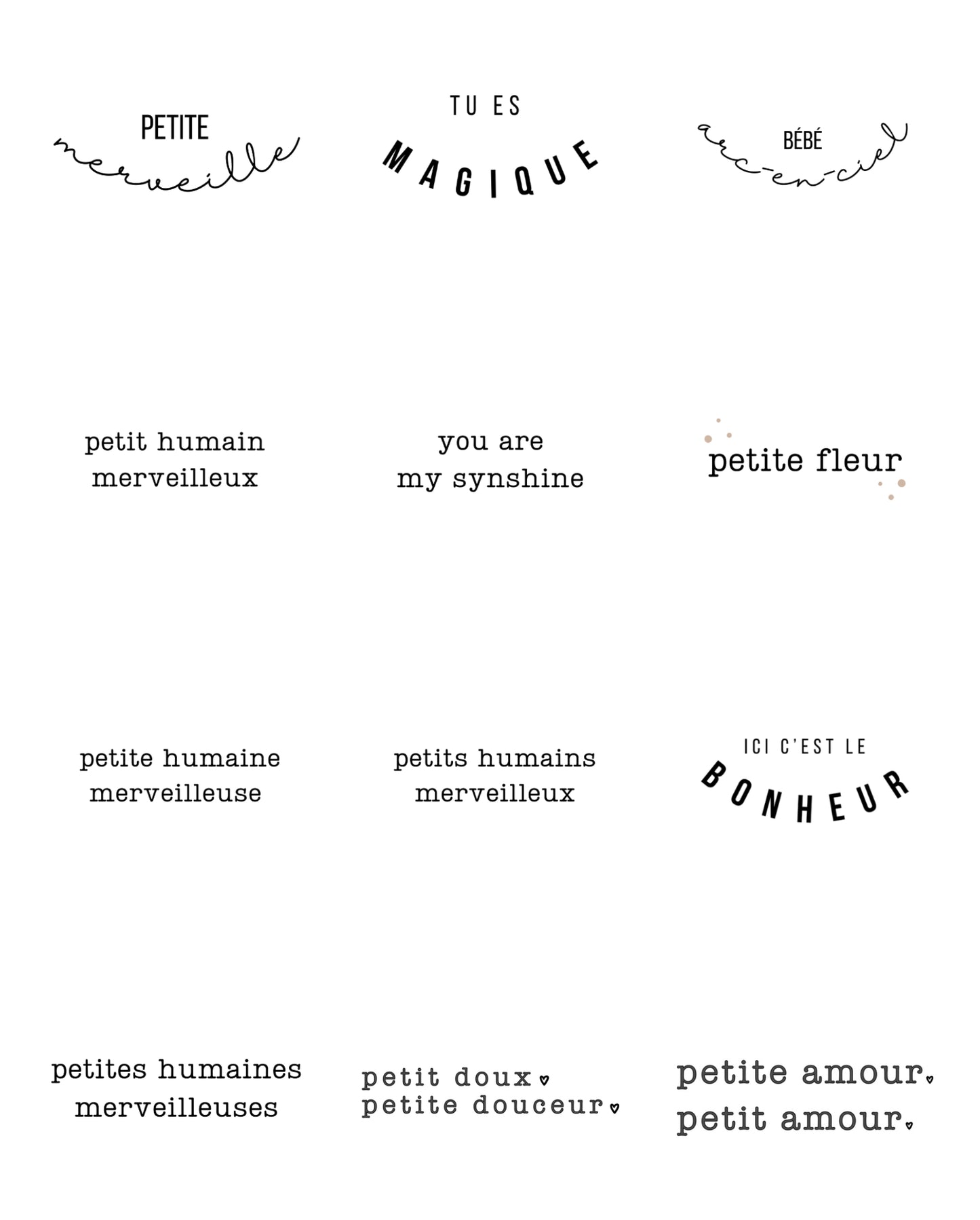 Bannière décorative régulière - argile