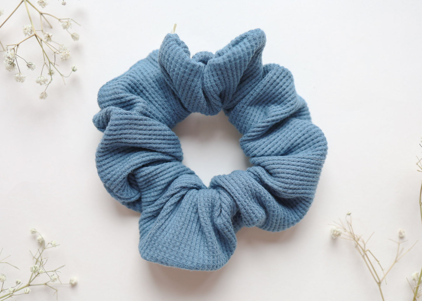 Chouchou - gaufré bleu jeans