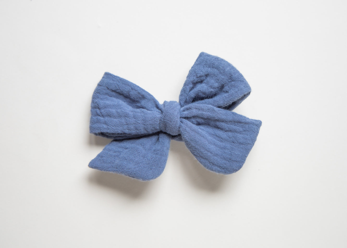 Boucle régulière - Mousseline bleue