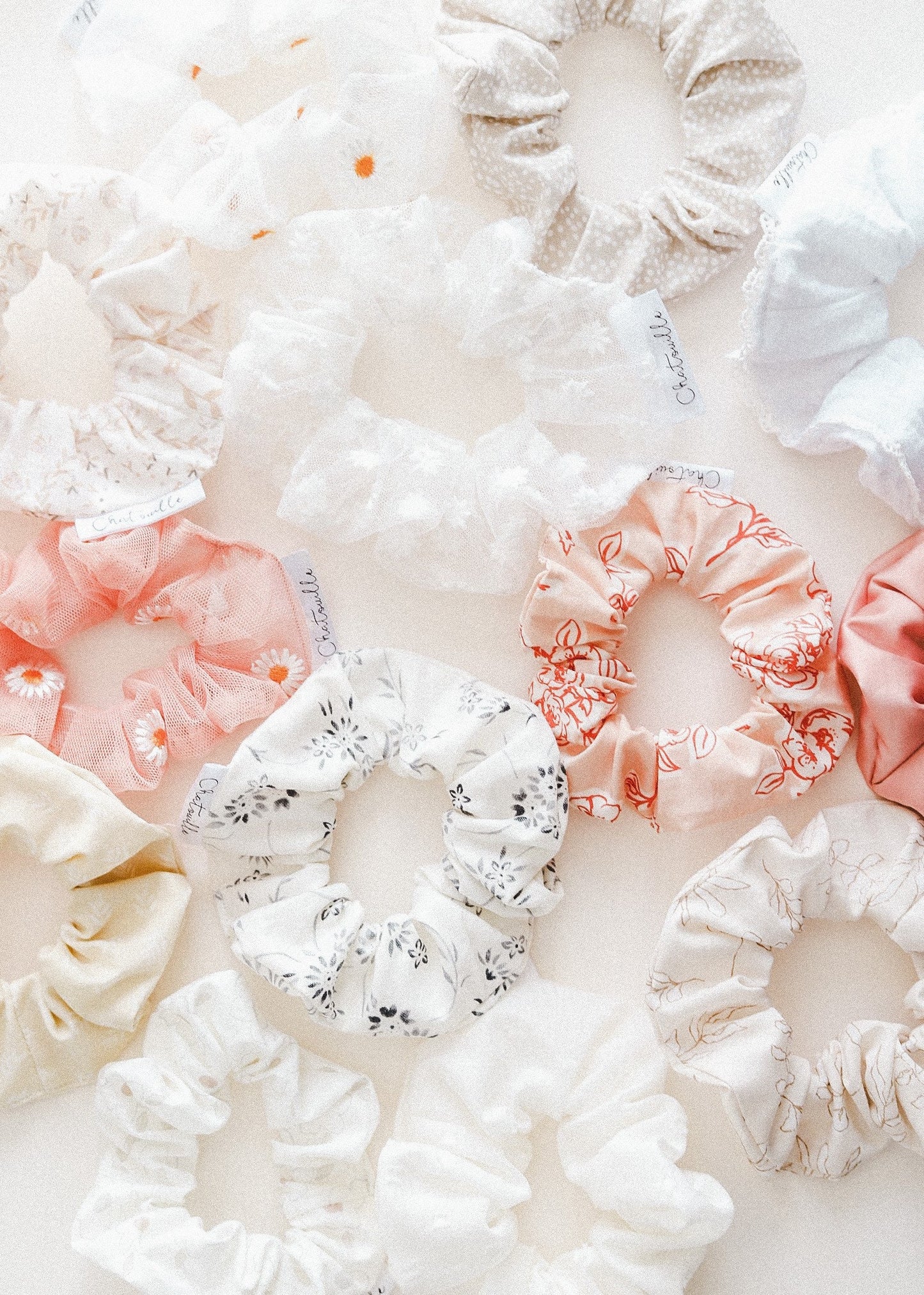 Scrunchies/chouchou pour cheveux - Blé